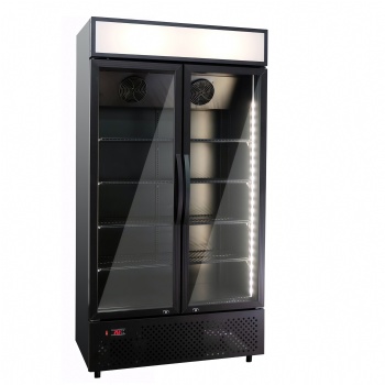 LC-600S Upright Sub Zero Display Fridge with Glass Door for Beverage Promotion