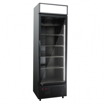 LC-480S Upright Sub Zero Display Fridge with Glass Door for Beverage Promotion