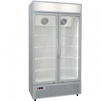 LC-800S Upright Sub Zero Display Fridge with Glass Door for Beverage Promotion