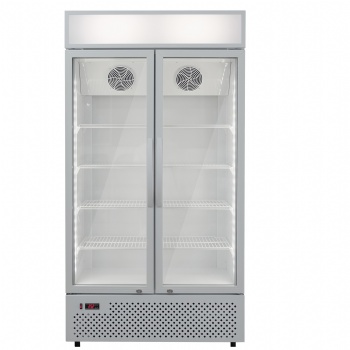 LC-800S Upright Sub Zero Display Fridge with Glass Door for Beverage Promotion