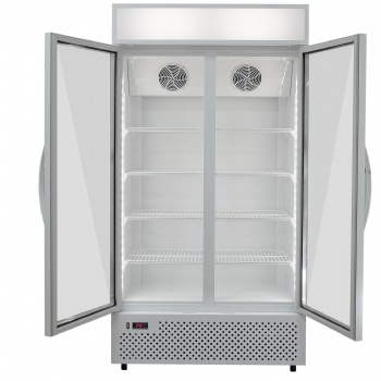 LC-800S Upright Sub Zero Display Fridge with Glass Door for Beverage Promotion